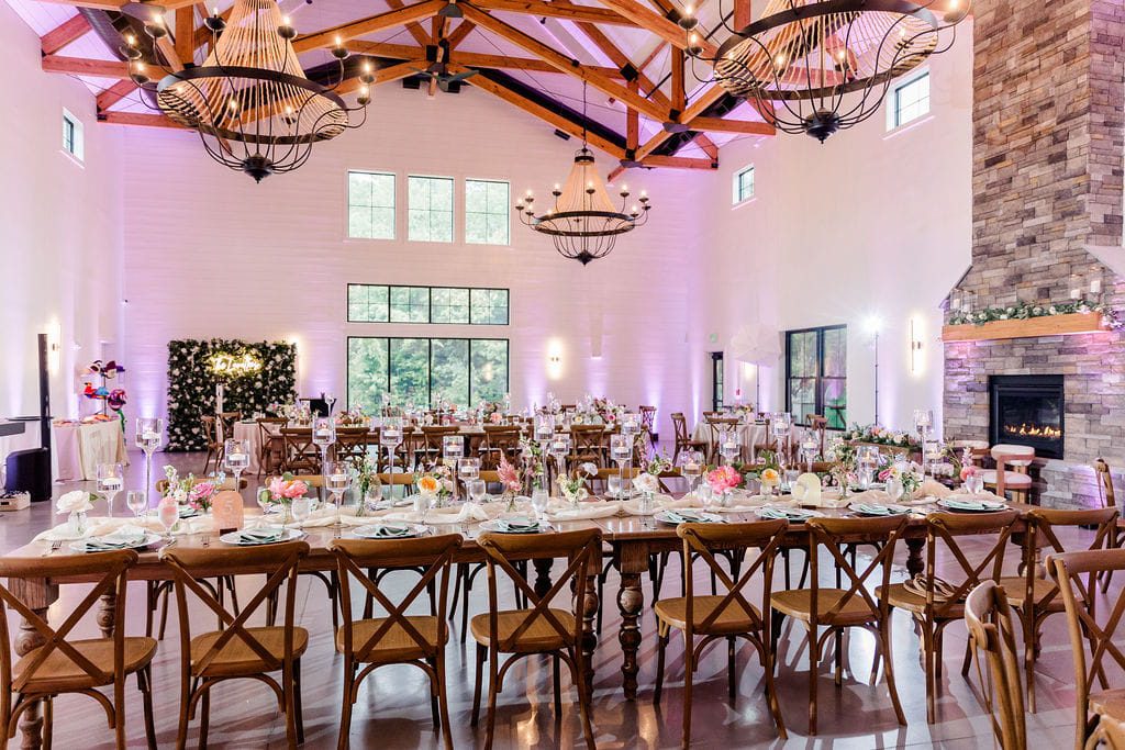 Emily and Cory’s wildflower wedding at Hyla Brook Estate in New Hampshire