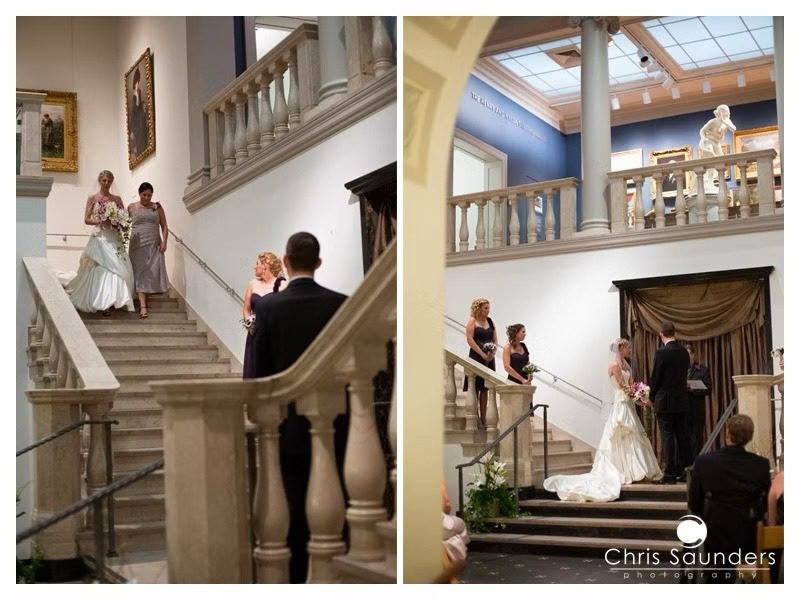Currier Museum of Art Wedding Ceremony